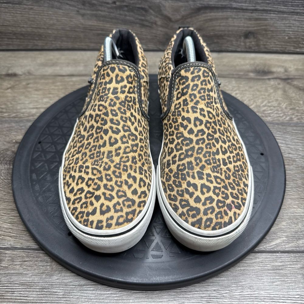Vans Off the Wall Cheetah Leopard Print Slip-On Shoes Women's 6 - Picture 4 of 8